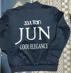 SOUL TRAIN JUN ジャージ ネイビー XL