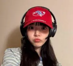 あいみょん ドルフィンアパートメント キャップ レッド AIM STORE