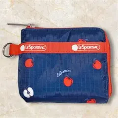 レスポートサック L字 スリムウォレット レッドデリシャスネイビー ミニ財布