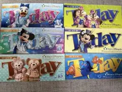 東京ディズニーシー Today ガイド 6枚セット 2017年