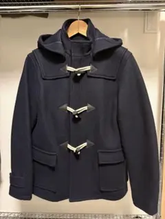 フルカウント ダッフルコート 取り外しフード付き