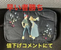 ディズニーキャラクター 刺繍ポーチ ピーター・パン