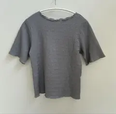 【美品】earth グレー 半袖 Tシャツ sサイズ