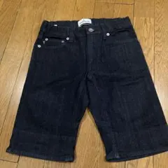 STONE ISLAND JUNIOR ダークデニム ハーフパンツ