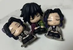 鬼滅の刃　肩ズン　冨岡義勇　胡蝶しのぶ　フィギュア　ソフビ　ガチャ