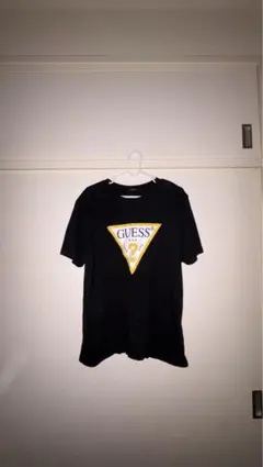 GUESS Tシャツ ブラック 古着ストリート短丈