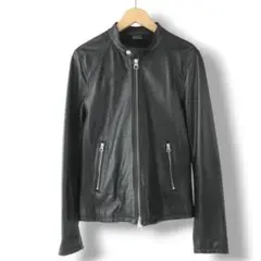 未使用級 theory シングルライダース ラムレザー ジャケット ブラック L 2025年最新】theory メンズ シングルライダースの人気アイテム