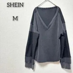 シーイン 【M】 トップス カットソー シンプル 無地 キレイめ エレガント