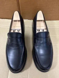 J.M.WESTON 180 パテント ローファー 6D約26cm 黒 エナメル - メルカリ