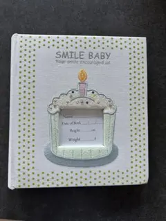 刺繍 ベビーフォトアルバム SMILE BABY 出産祝い 新生児のサムネイル