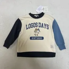新品未使用タグ付き　120cm 長袖トレーナー　スウェット　ロゴスデイズ　クマ