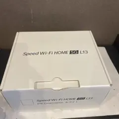 新品未使用ZTE Speed Wi-Fi HOME 5G L13 ホワイト