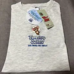 トムとジェリー　ジェリー　半袖　Tシャツ M 刺繍