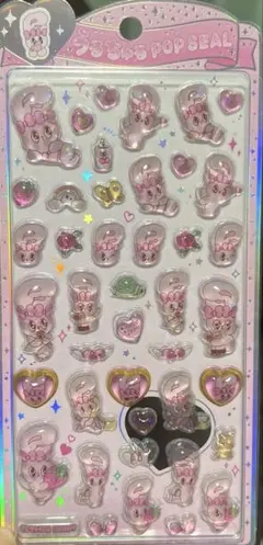 エスターバニー うるちゅる ポップシール ボンボンドロップシール