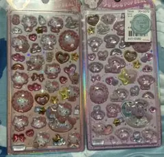 【正規品】2枚　ハローキティベビー　マイメロベビー　うるちゅるポップシール