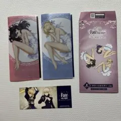 Fate/stay night J賞　チケットホルダー セイバー　遠坂凛