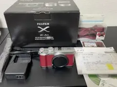 FUJIFILM X-A1 レッド 赤 ボディのみ ミラーレス ボディジャケットのサムネイル
