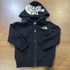 美品！ THE NORTH FACE ブラックパーカー 100