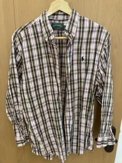 polo country ラルフローレン　長袖シャツ　チェック