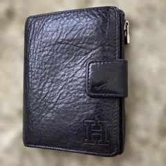 k*o様 HIROFU 二つ折り財布 ブラック レザーのサムネイル