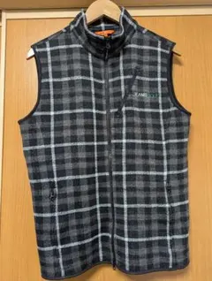 美品 ビームスゴルフ ダブルジップ フードベスト グレー XL 軽量 ストレッチ 美品 ビームスゴルフ ダブルジップ フードベスト グレー XL 軽量