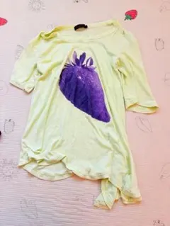 07SS Purple期 アンダーカバー Languid復刻 歪み イチゴT