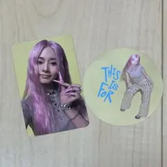 TWICE ツウィ THIS IS FOR カード ステッカー