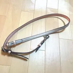 コーチのカバンについていた　ストラップのみ　レザー