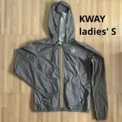 KWAY ナイロンパーカー　レインウェア　グレー　レディース　S 7のサムネイル