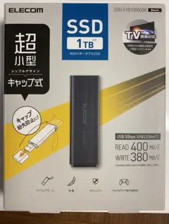 未開封】ELECOM 1TB 外付けSSD ESD-EPK1000GBK - メルカリ