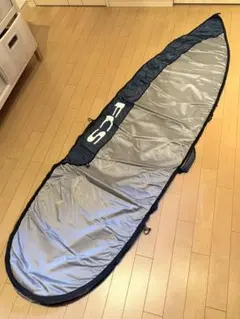 FCS 310cmサーフボードケース ブルー&シルバー ロングボード10'2