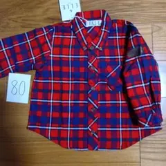 日本製　ELLE　シャツ　ブラウス　80 90 男の子　女の子