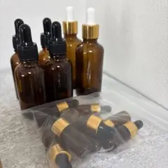 茶色ガラスボトル 14本　50ml×2 30ml×4 2ml×8
