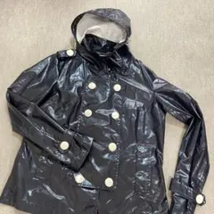 MONCLER モンクレール　フード付きブラック？ナイロンジャケット