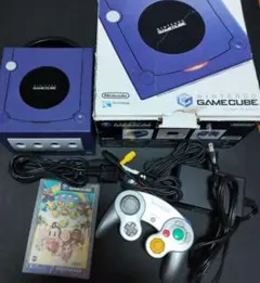 ゲームキューブ/GAMECUBE/本体/ゲーム/ソフト/ケーブル/端子/箱あり
