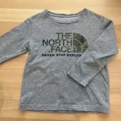 THE NORTH FACE 長袖カットソー 110cm グレー