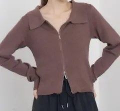 RETORO GIRL ダブルジップトップス