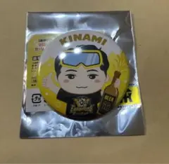 阪神百貨店限定　シークレット選手イラストビールかけ缶バッジ　木浪