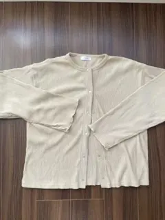 ベロア カーディガン