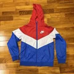 ナイキ　NIKE トリコロール　ナイロンジャケット