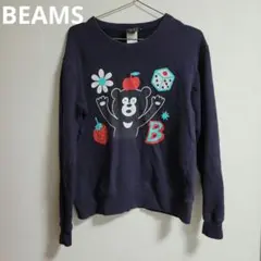 BEAMS ワンダーベア トレーナー M ネイビー