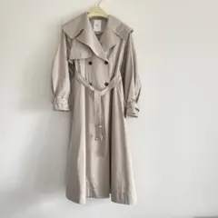 ハーリップトゥ　トレンチコート　ベージュ