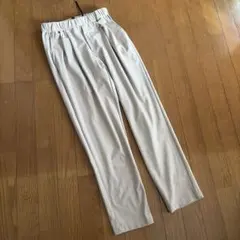 ブージュルード　ベージュ イージーパンツ ワイドパンツ
