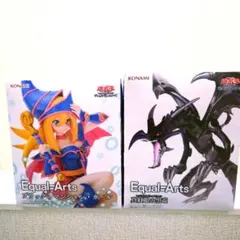 遊戯王　ブラックマジシャンガール　レッドアイズブラックドラゴン　フィギュア