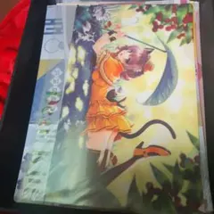 深崎暮人 新作版画展　クリアファイル