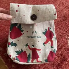 THE BODY SHOP クリスマス柄ポーチ