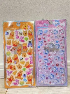 プチドロ　ベリーベリー、くまのプーさん 【２枚セット】