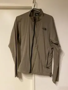 ノースフェイス　ナイロンジャケット　ブラウン　グレージュ　L