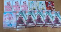 初音ミク プライズ フィギュア 12個セット