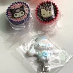 サンリオ シークレット前髪クリップ シナモンロール キーホルダー クロミ キティ